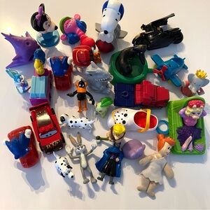 Vintage 80-90s McDonalds Toys lot of 27
